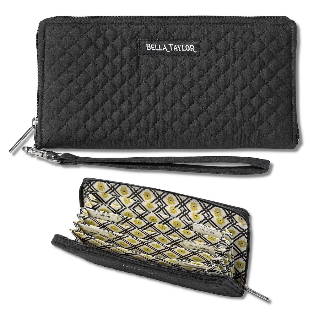7228 Cash Envelope Wallet For Budgeting - Rfid Protected - Cash Stuffing